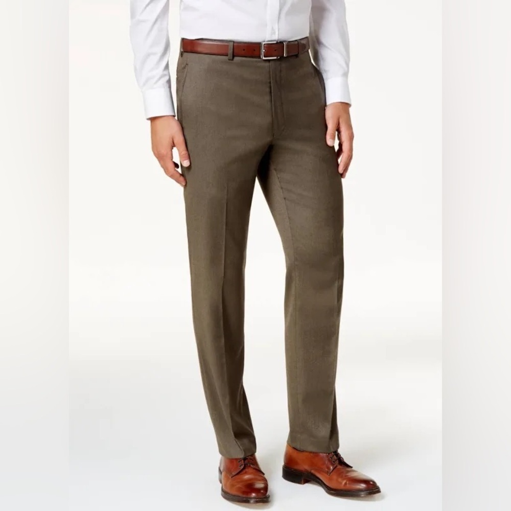 Ralph Lauren UltraFlex 36x32 taupe dress pants NWT